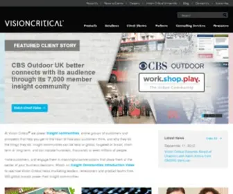 Visioncritical.net(Visioncritical) Screenshot
