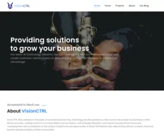 Visionctrl.com(Building the Future) Screenshot