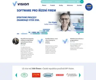 Vision.cz(InformaÄní systém pro Åízení firem) Screenshot