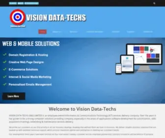 Visiondatatechs.com(Vision Data) Screenshot