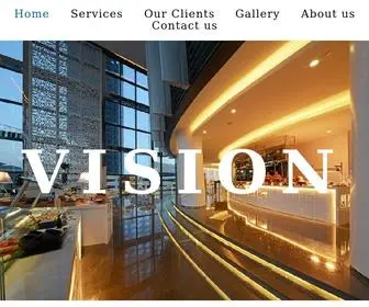 Visiondcs.com(Fitout) Screenshot