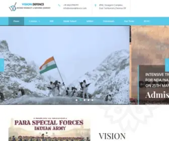 Visiondefence.com(Join Vision Defence) Screenshot