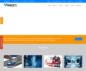 Visiondsc.com(Vision Enterprises) Screenshot