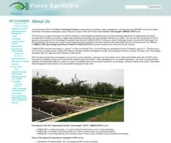 Visionearthcare.com(Vision Earthcare) Screenshot