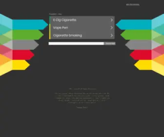 Visionecigarette.com(Vision Electronic Cigarette) Screenshot