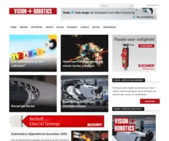 Visionenrobotics.nl(Vision) Screenshot