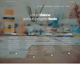 Visionereale.com(Realizzazione Sito Web Responsive Padova) Screenshot