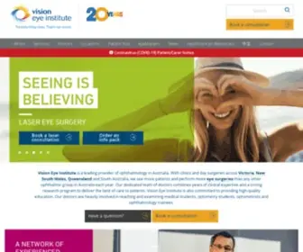 Visioneyeinstitute.com.au(Vision Eye Institute) Screenshot