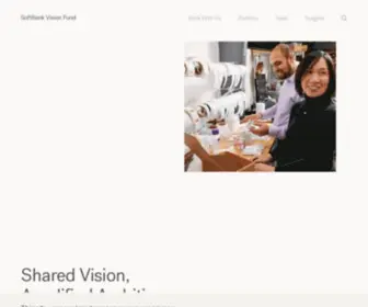 Visionfund.com(SoftBank Vision Fund) Screenshot