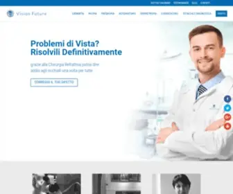 Visionfuture.it(Clinica correzione difetti visivi e chirurgia refrattiva) Screenshot