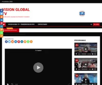 VisionGlobaltv.net(VISION GLOBAL TV) Screenshot