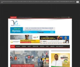 Visionguinee.info(Vision Guinee) Screenshot