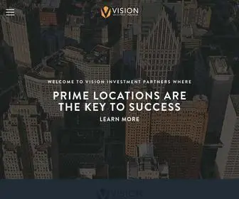 VisioninvPartners.com(Real Estate Acquisition & Development) Screenshot