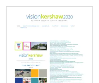 Visionkershaw2030.org(Visionkershaw 2030) Screenshot