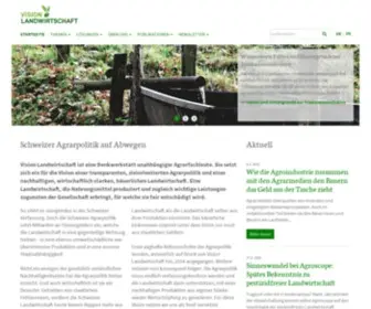 Visionlandwirtschaft.ch(Vision Landwirtschaft) Screenshot