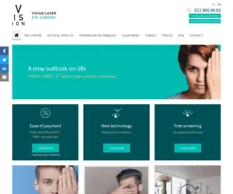 Visionlaser.ch(Vision Laser) Screenshot