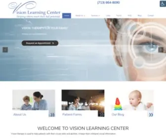 Visionlearningcenter.com(Vision Therapist in Bellaire) Screenshot