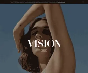 Visionlosangeles.com(Vision Models LA) Screenshot