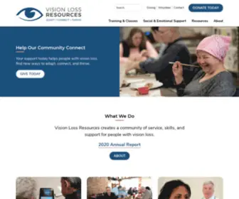 Visionlossresources.org(Vision Loss Resources) Screenshot