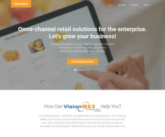 Visionmax.com(Custom Application Development) Screenshot