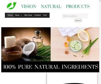 Visionnatural.biz(Vision Natural Products) Screenshot