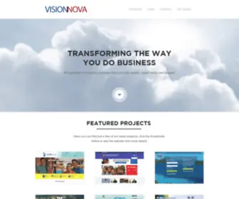 Visionnova.com(Vision Nova) Screenshot