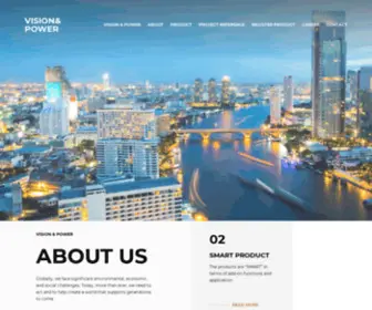 Visionnpower.com(Vision &amp; Power) Screenshot