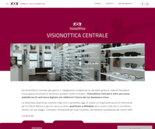 Visionotticacentrale.it(VISIONOTTICA CENTRALE) Screenshot