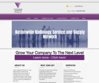 Visionpartners.org(Vision Imaging Partners) Screenshot