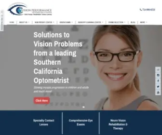 Visionperformanceoc.com(Our vision) Screenshot