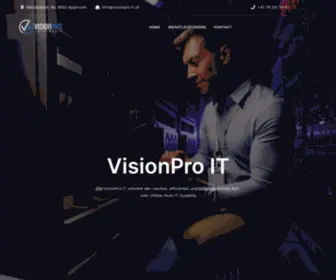 Visionpro-IT.ch(VisionPro IT) Screenshot