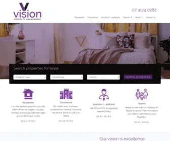 Visionpropertyhb.com.au(Vision Property Management Fraser Coast) Screenshot