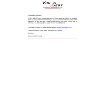 Visionquestit.com(Vision Quest Integrated Technologies) Screenshot