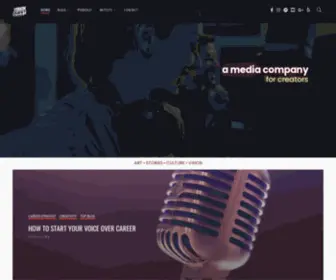 Visionquestsound.com(We help creators share their art and stories to the world) Screenshot