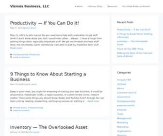 Visionsbusiness.com(Visions Business) Screenshot