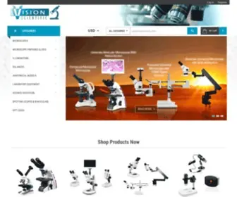 Visionsci.com(Vision Scientific) Screenshot