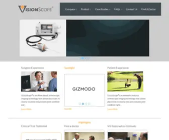 Visionscope-Tech.com(WordPress) Screenshot