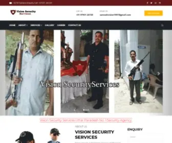 Visionsecurity.in(Vision security and facility management) Screenshot