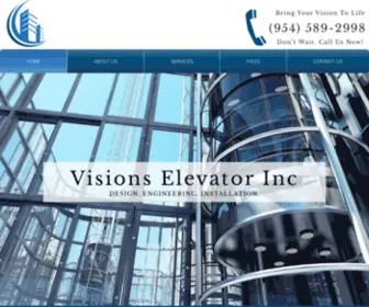 Visionselevator.com(Visions Elevator Inc) Screenshot