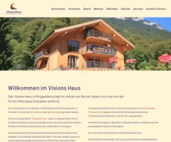 Visionshaus.ch(Jeder Mensch hat einen Lebenstraum) Screenshot