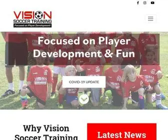 Visionsoccertraining.com(Focused on Player Develpment) Screenshot