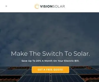 Visionsolar.llc(Vision Solar) Screenshot