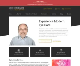 Visionsource-Aldine.com(Vision Source) Screenshot
