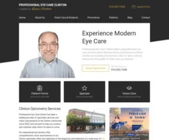 Visionsource-Clinton.com(Optometrist, Eye Doctor in Clinton NC) Screenshot