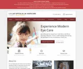 Visionsource-Crlaitoptical.com(Optometrist, Eye Doctor in Fort Pierce FL) Screenshot