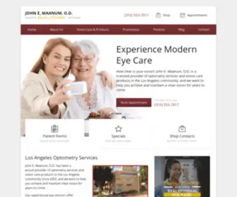 Visionsource-Drmaanumoptometry.com(Optometrist, Eye Doctor in Los Angeles CA) Screenshot