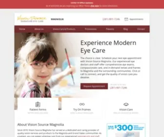 Visionsource-Magnolia.com(Eye Doctor in Magnolia TX) Screenshot