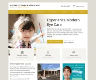 Visionsource-Oxfordeyeclinic.com(Oxford Eye Clinic & Optical PLLC) Screenshot