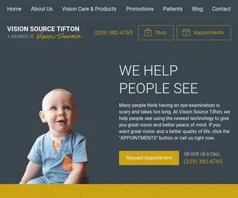 Visionsource-Tiftonfamilyeyecare.com(Optometrist, Eye Doctor in Tifton GA) Screenshot