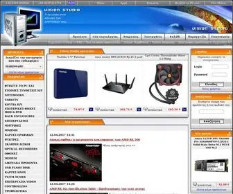 Visionstudio.gr(VISION STUDIO COMPUTERS) Screenshot